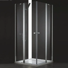 Душевой уголок Cezares Elena 120x120 см стекло прозрачное