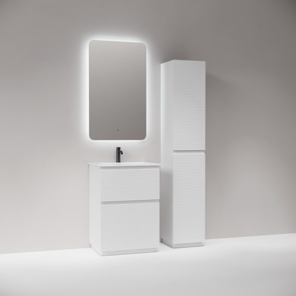 Тумба под раковину напольная Sancos Folk Floor 60 см bianco FL60FW (детальная фотография), моноблок