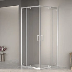 Душевой уголок RGW Passage PA-038 90x90 см профиль хром