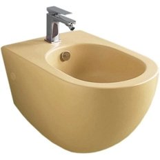 Биде подвесное Artceram File 2.0 giallo zinco