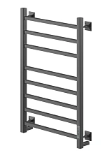 Полотенцесушитель электрический Ника Step 80х50 см черный матовый