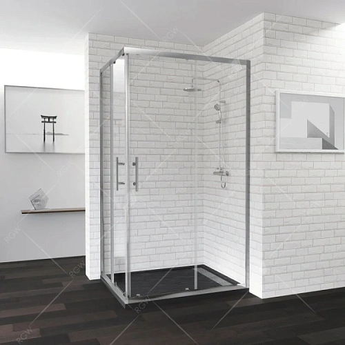 Душевой уголок RGW Passage PA-146 120х90 см профиль хром - фото 1