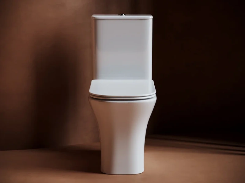 Унитаз компакт Ceramica Nova Alfa с бачком CN9002 (детальная фотография), современные, hi-tech, прямоугольные