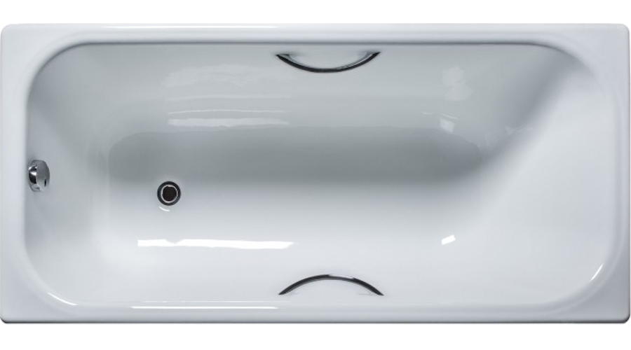 Ванна чугунная Универсал Ностальжи 170х75 см с отверстиями под ручки 150523 (детальная фотография)