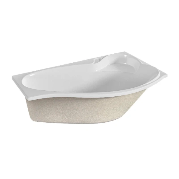 Ванна акриловая 1MarKa Gracia 01гр1695лкп/01гр1695пкп, 160 x 95 см, левая/правая, цвет белый (детальная фотография) index_1