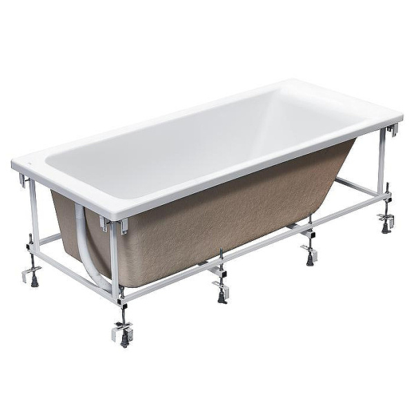 Ванна акриловая Roca Easy 180x80 см белая 248618000 (детальная фотография), прямоугольные