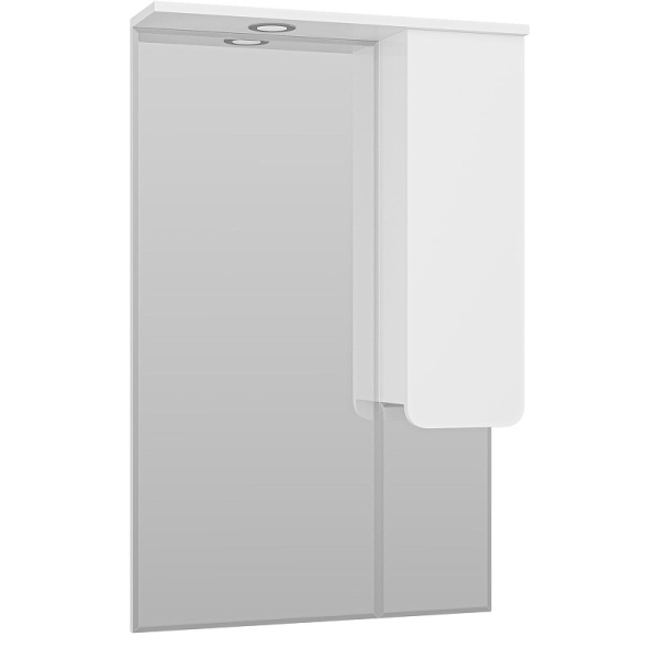 Зеркальный шкаф с подсветкой Misty Чегет 65 см правый П-Чег-02065-01П (детальная фотография)