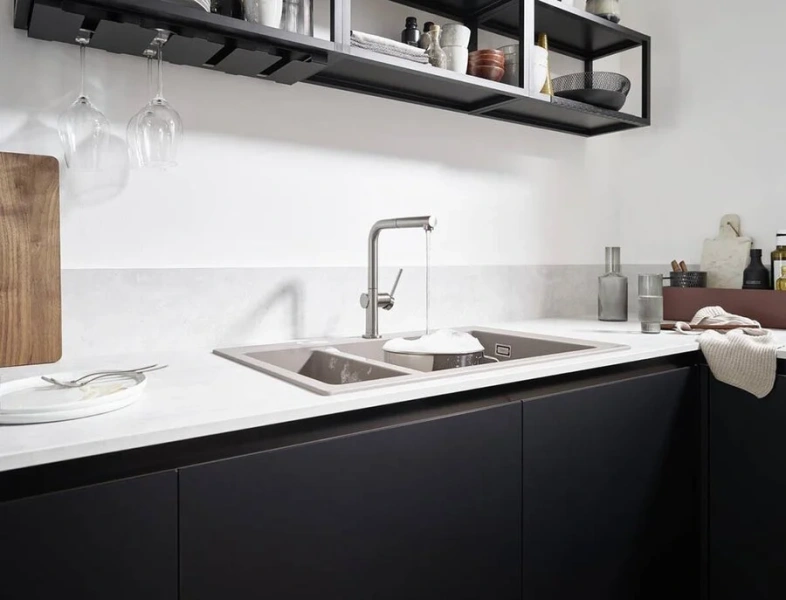 Смеситель для кухни Hansgrohe Talis M54 хром 72809000 (детальная фотография), современные, hi-tech