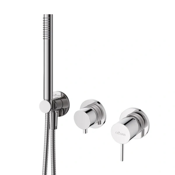 Смеситель для душа Cezares LEAF-DIM3-D-L встраиваемый (детальная фотография)