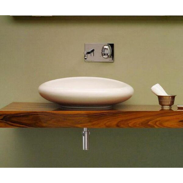 Раковина VitrA Istanbul 50 см белая 4522B403-0016 (детальная фотография), накладные (на столешницу)