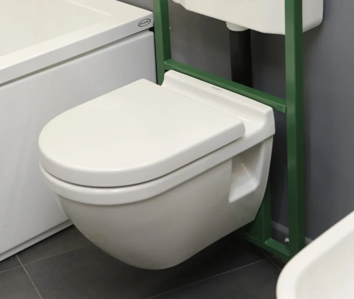 Унитаз подвесной Duravit Starck 3 белый 2200090000 (детальная фотография), белые