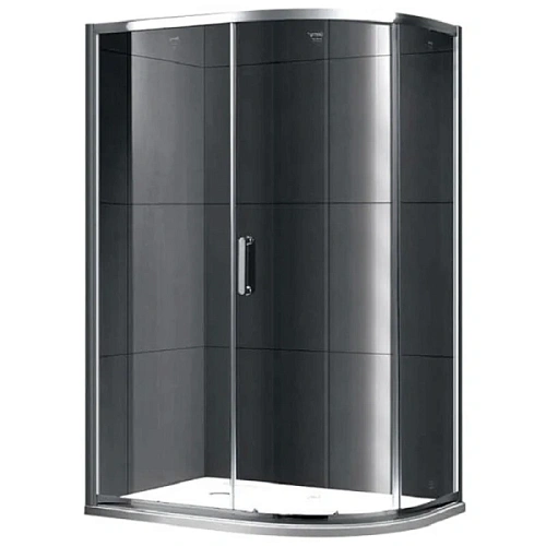 Душевой уголок Gemy Victoria 120х90 см профиль хром - фото 1