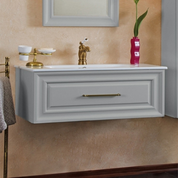 Тумба под раковину, с вырезом под сифон, La Beaute Cornelia BCO100 (детальная фотография) index_3