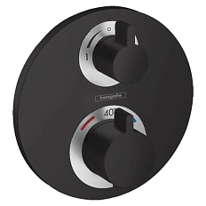 Смеситель для душа Hansgrohe Ecostat S черный матовый