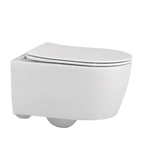 Унитаз подвесной Abber BEQUEM белый - фото 1