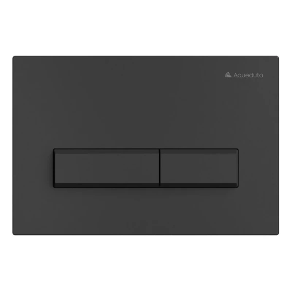 Унитаз с инсталляцией Aqueduto MACIO Plus клавиша черная матовая AQDS153T (детальная фотография), по запросу index_1