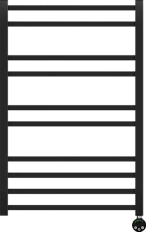 Полотенцесушитель электрический Lemark Atlantiss п10 50x80 см левый/правый, черный