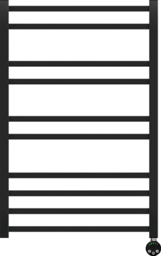 Полотенцесушитель электрический Lemark Atlantiss п10 50x80 см левый/правый, черный - фото 1
