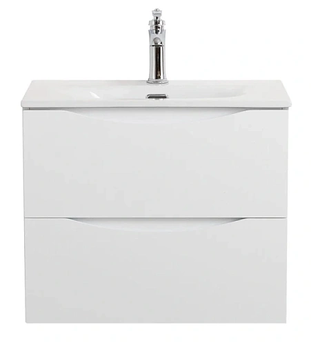 Тумба под раковину подвесная BelBagno Marino-Cer-Mini 60 см Bianco Lucido - фото 3