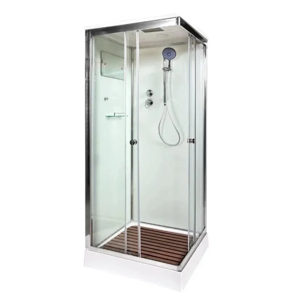 Душевая кабина Deto K 100x100 см с крышей K401S (детальная фотография)