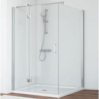 Душевой уголок профиль глянцевый хром стекло прозрачное Vegas-glass