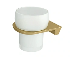 Стакан для ванной WasserKRAFT Aisch матовое золото