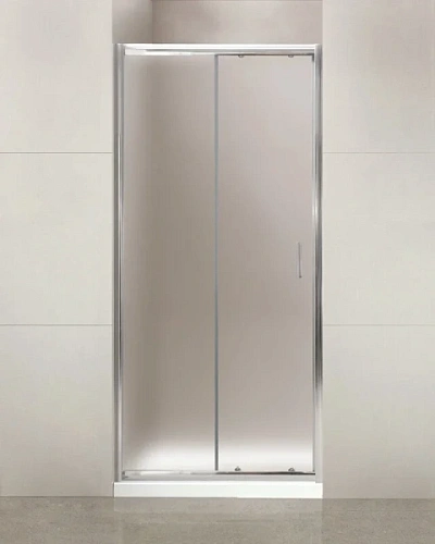 Душевая дверь в нишу BelBagno Uno-195 100 см стекло рифленое - фото 1