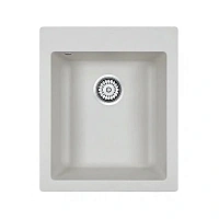 Мойка для кухни Paulmark Leer 42 см белая