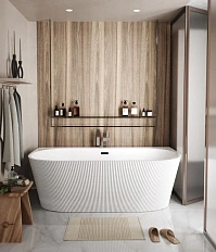 Ванна акриловая Grossman Cristal 170x80 см белая