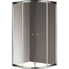 Душевой уголок Cezares Giubileo 90х90 см стекло прозрачное профиль хром
