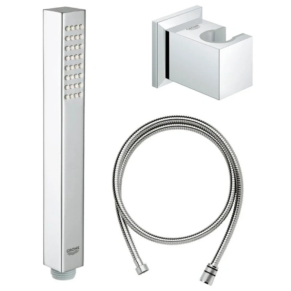 Душевой комплект Grohe Euphoria Cube 27889000 (детальная фотография), современные, hi-tech
