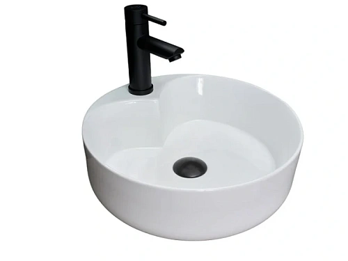 Раковина GID Esfera N9013 40 см белая - фото 1