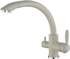 Смеситель для кухни Paulmark Essen белый