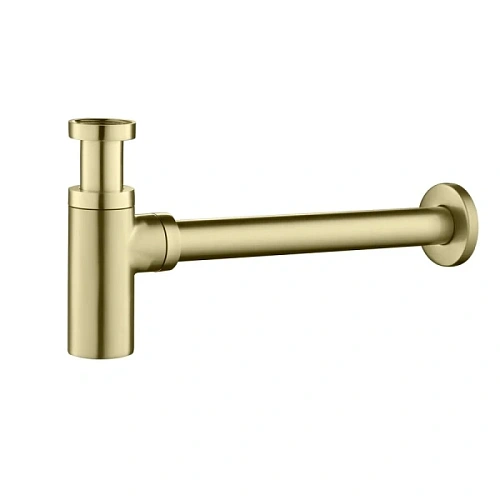 Сифон для раковины Timo золото матовое - фото 2