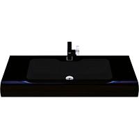 Раковина - топ, черная 100см