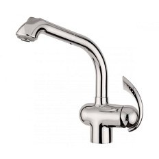 Смеситель для кухни зачищенный никель Emmevi Dakota