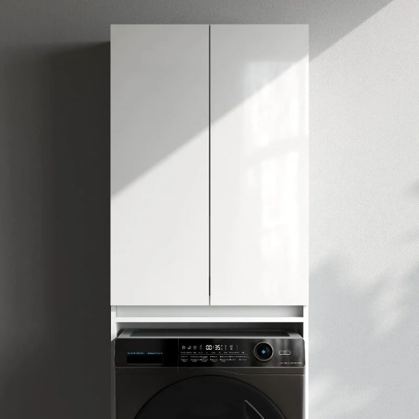 Шкаф Am.Pm X-Joy 65 см с двумя распашными дверками M85CSX0652WG1 (детальная фотография), окрашенные