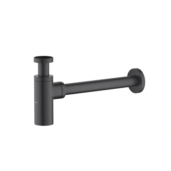 Сифон для раковины Акватек черный матовый AQ6012MB (детальная фотография)