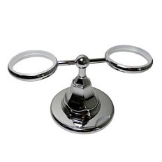 Держатель мыльницы и стакана для ванной, хром, Nicolazzi Teide