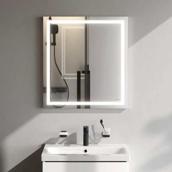 Зеркало с подсветкой AM.PM Gem 65 см настенное M91AMOX0651WG (детальная фотография), другие