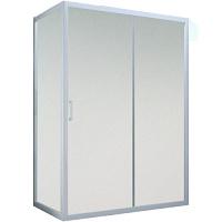 Душевой уголок профиль белый стекло сатин Vegas-glass