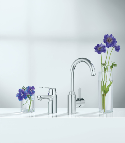 Смеситель для раковины Grohe Eurosmart Cosmopolitan 32830000 (детальная фотография), хром