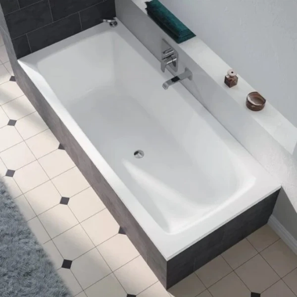 Ванна стальная Kaldewei Cayono Duo standard mod 724, 170 x 75 см, белый, 724 272400010001 (детальная фотография), современныe, hi-tech