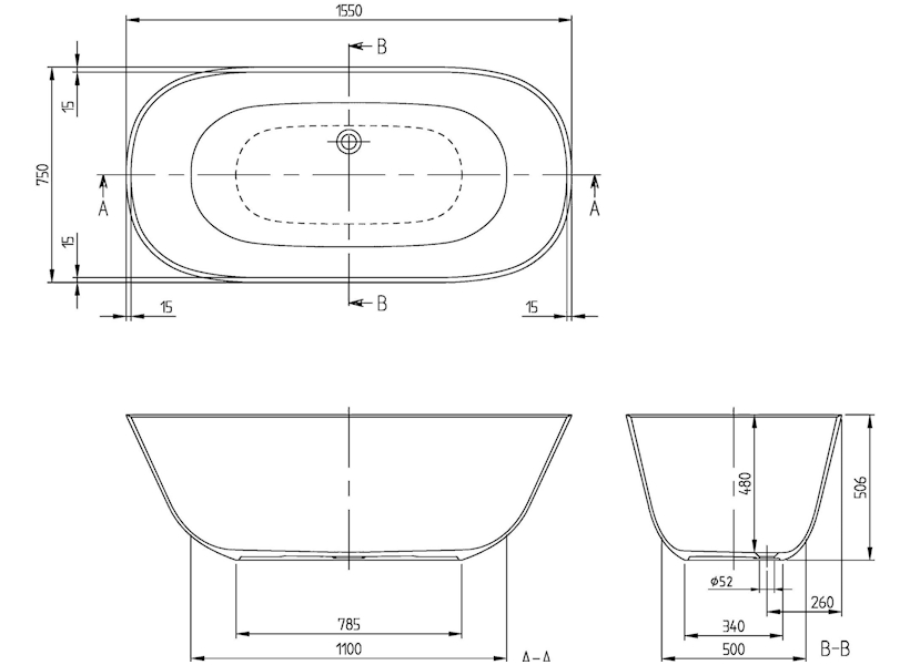 Схема (детальная фотография), овальные