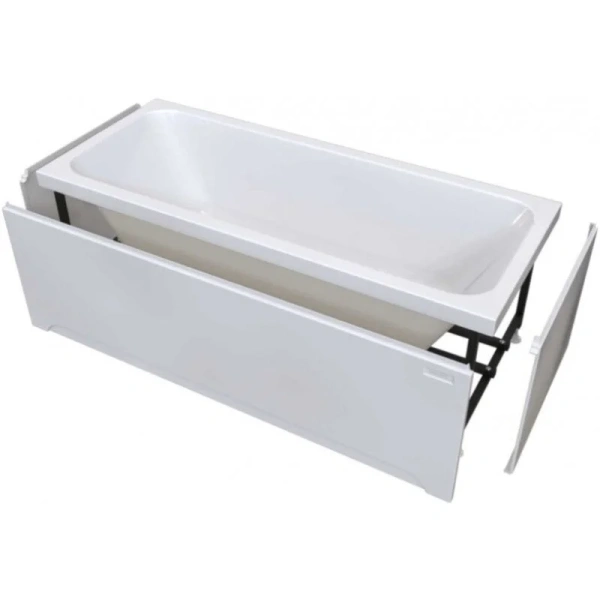 Ванна акриловая Радомир Патрисия 1-01-0-0-1-330, 175 х 75 см, рама-подставка, белая (детальная фотография), современныe, hi-tech
