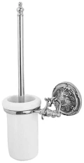 Ёршик настенный для ванной, хром, Art&Max Barocco
