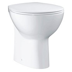 Унитаз напольный приставной безободковый Grohe Bau Ceramic 39431000