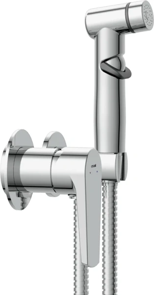 Гигиенический душ со смесителем Cersanit Moduo хром 64105 (детальная фотография), хром
