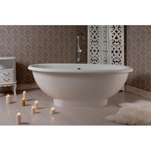 Ванна, цвет белый, Romance Collections Camelot 1800805630W (детальная фотография)
