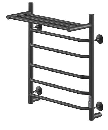 Полотенцесушитель электрический Ника WAY 60х50 см черный матовый - фото 1